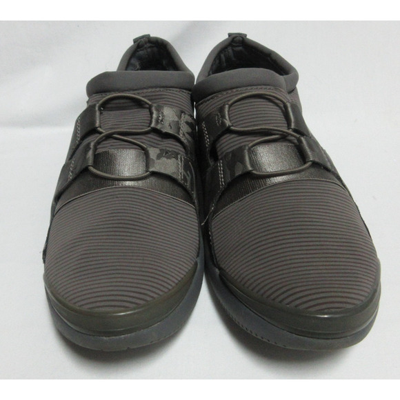 Bzees Gray Camo Anytime Slip on Walking Comfort Sneaker Shoe Women's 9.5M - Picture 1 of 9